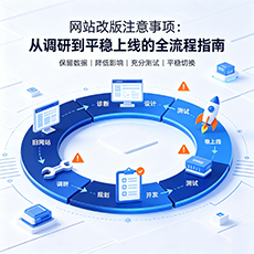 吉安建站-网站改版注意事项：从调研到平稳上线的全流程指南