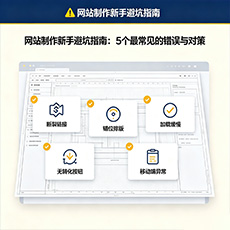吉安建站-网站制作新手避坑指南：5个最常见的错误与对策