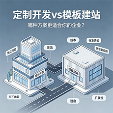 吉安建站-定制开发vs模板建站:哪种方案更适合你的企业?