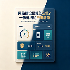 吉安建站-网站建设预算怎么做？一份详细的费用清单