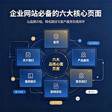 吉安建站-企业网站必备的六大核心页面